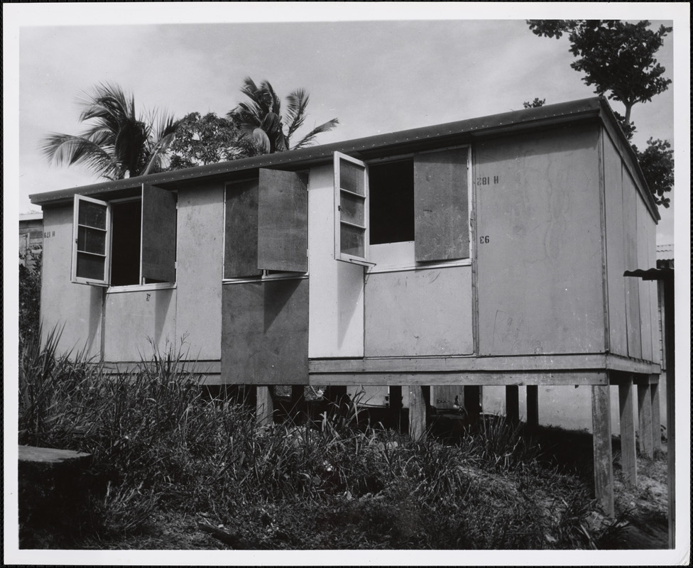 Hurricane "Betsy" Puerto Rico 8/12/1956 Digital Commonwealth