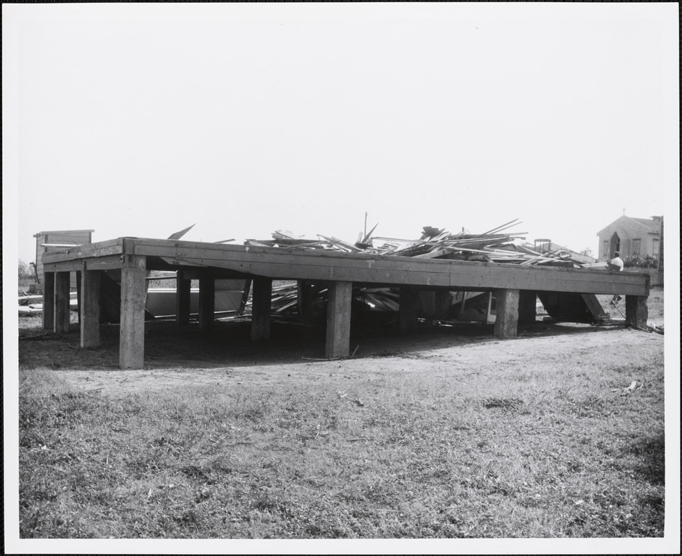 Hurricane "Betsy" Puerto Rico 8/12/1956 Digital Commonwealth