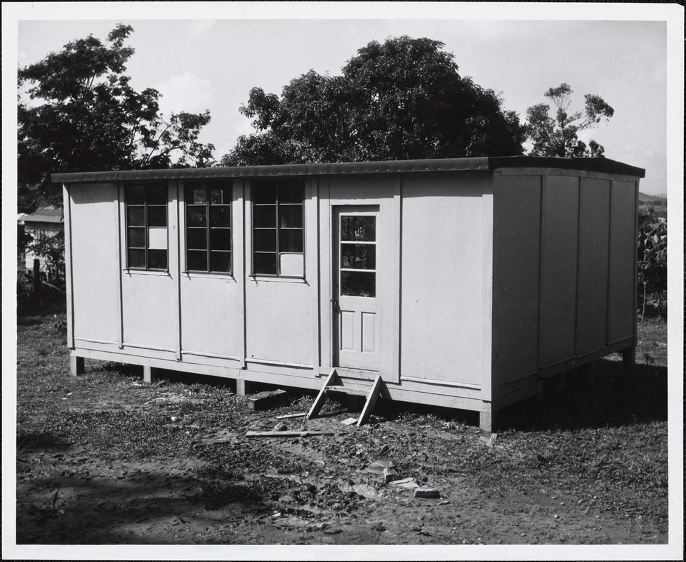 Hurricane "Betsy" Puerto Rico 8/12/1956 Digital Commonwealth