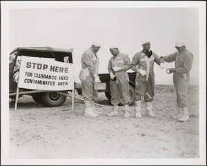 Welfare photos of Operation Cue Atomic Explosion