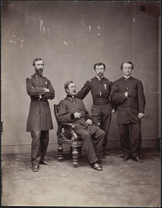 General William F. Barry and staff