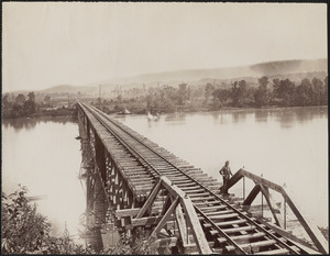 Railroad Bridge across Tennessee River, Bridgeport, Tennessee