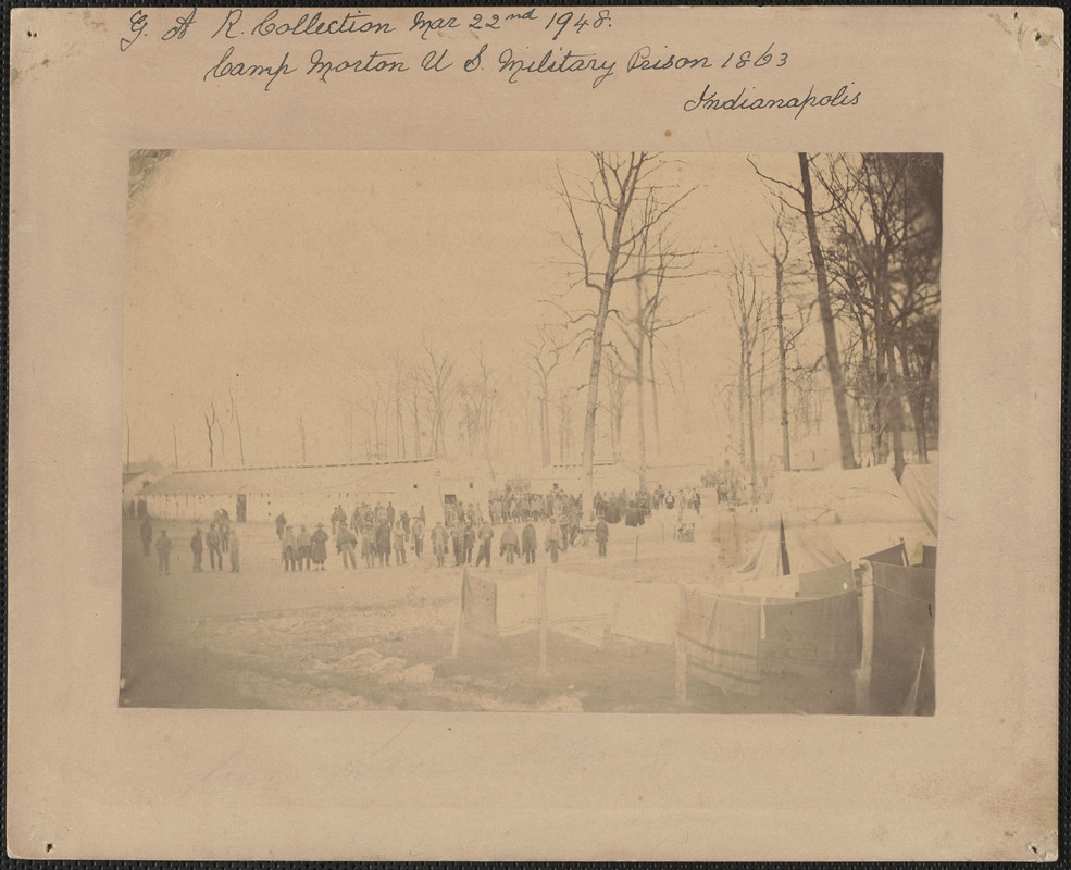 Camp Morton U.S. Military Prison 1863 Indianapolis