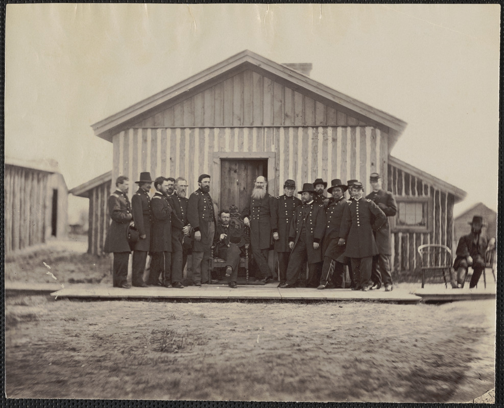 General U.S. Grant staff at City Point Virginia