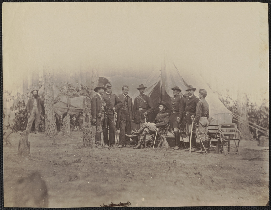 General Samuel W. Crawford and staff