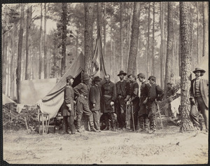 General Robert B. Potter and staff, 2nd Division, 9th Army Corps
