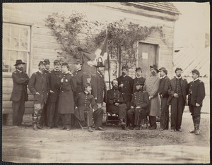General Alfred H. Terry and staff, Hatcher's Farm Virginia