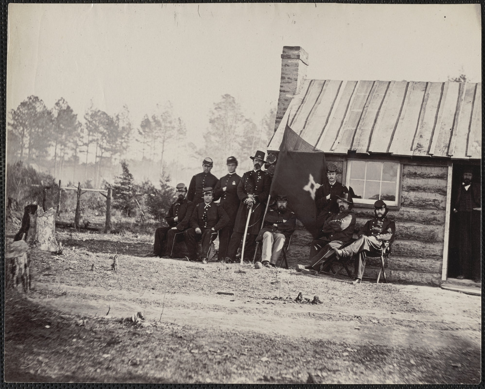 General Robert S. Foster and staff