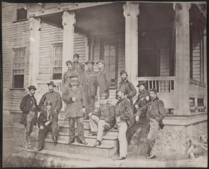 General John Sedgwick and staff, Welford House Brandy Station
