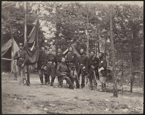 Major General Orlando B. Wilcox and staff, 3rd Division, 9th Army Corps