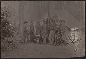 General Samuel W. Crawford and staff, 3rd Division, 5th Army Corps