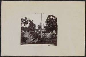 Camp of Construction Corps U.S. Military Railroad City Point Virginia
