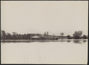 US gunboat "General Grant" at Kingston Gap Tennessee River