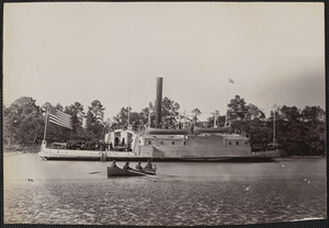 US gunboat White House Landing Pamunkey River Virginia