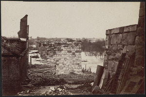 Ruins of Petersburg and Richmond railroad bridge