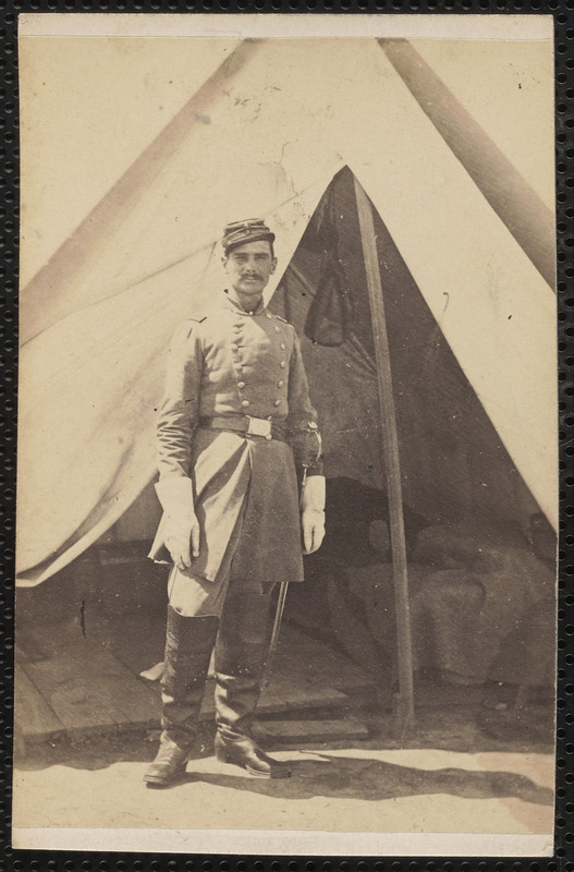 Lieutenant Savin 1st Massachusetts Battery - Digital Commonwealth