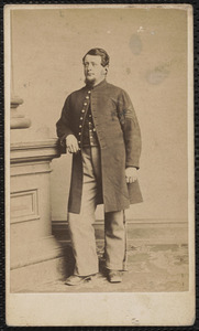 Company I 6th Massachusetts Volunteer Militia April 15 - August 2d 1861, musician 19th Massachusetts Infantry September 1961 - November 1861, 14th Heavy Artillery [word illegible]