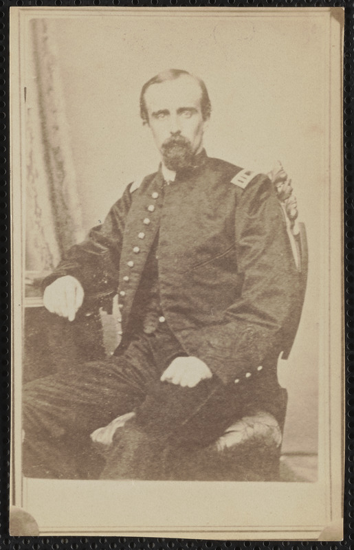 Captain J. [Joseph] W. Morton 4th [Massachusetts] Cavalry