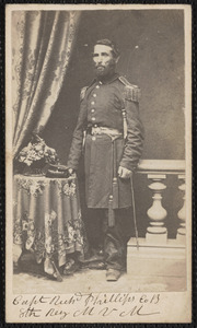 R. [Richard] Phillips, 8th [Massachusetts 3 months 1861 & 9 months 1862-1863], Captain Richard Phillips, Company B, 8th Regiment Massachusetts Volunteer Militia