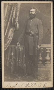 A. [Albert] Wallis, 8th [Massachusetts Volunteer Militia 3 months 1861], Lieutenant A. [Albert] Wallis, Company E