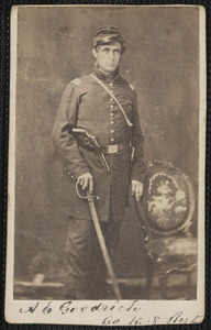 A. [Alonzo] E. Goodrich, 8th [Massachusetts Volunteer Militia 3 months 1861]