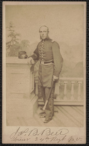Joseph B. Bell, Lieutenant, 24th Regiment, Massachusetts Volunteers