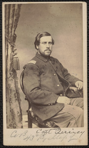 43d [Massachusetts Infantry] Captain [Edward G.] Quincy, Company B, Captain Quincy, Company B, 43d Regiment Massachusetts Volunteers
