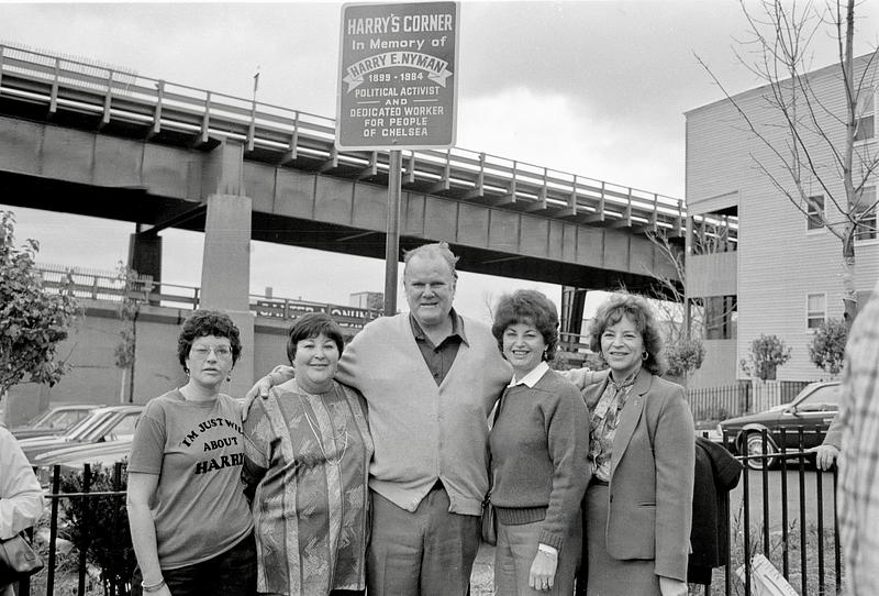 Andrew Quigley and the Nyman sisters