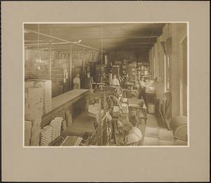 Box Shop, Bay State Mill, 1913