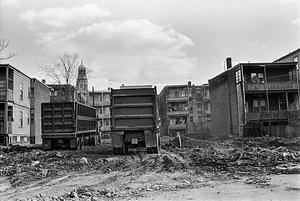 Poplar Street fire demolition