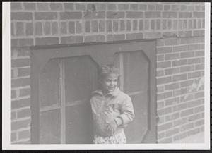 Jeniell standing outside