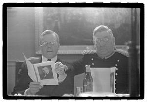 Gov. Ely reception, Rev. Mr. Lang
