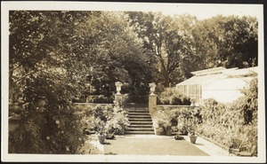 Ashdale Farm. "Entrance to Rose Garden"