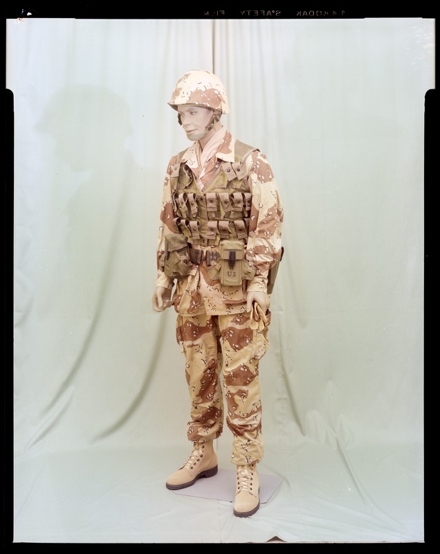 CEMEL, desert uniform with M-79 vest