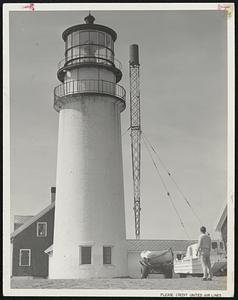 U.S. Lighthouse Highland Light, Cape Cod.