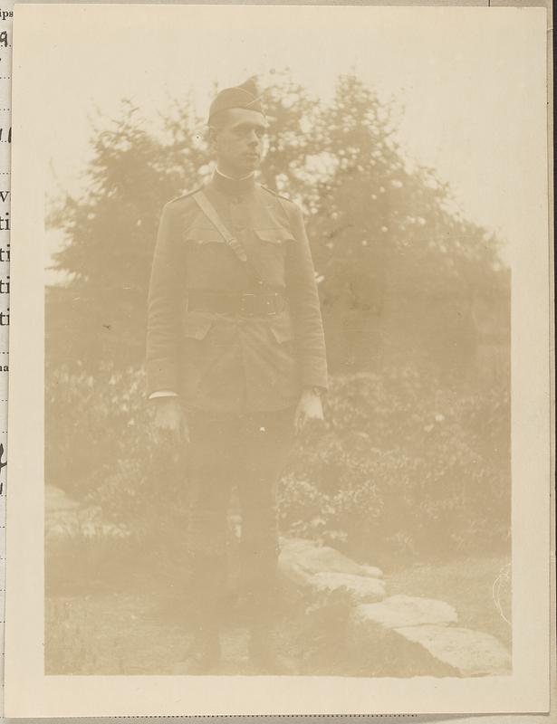 Photograph of Dudley Porter Ranney in uniform