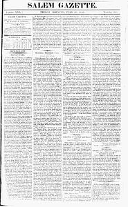 The Salem Gazette