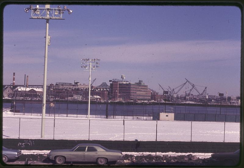 View from Commercial St. towards Charl from Boston