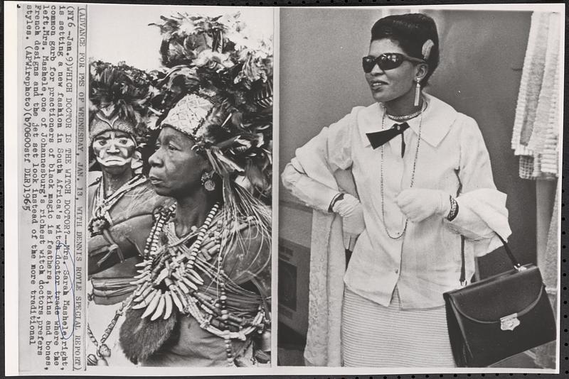Which doctor is the witch doctor?