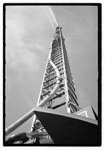 Fire truck and ladder