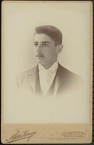 Boston Latin School 1891 Senior portrait, Carl Dreyfus