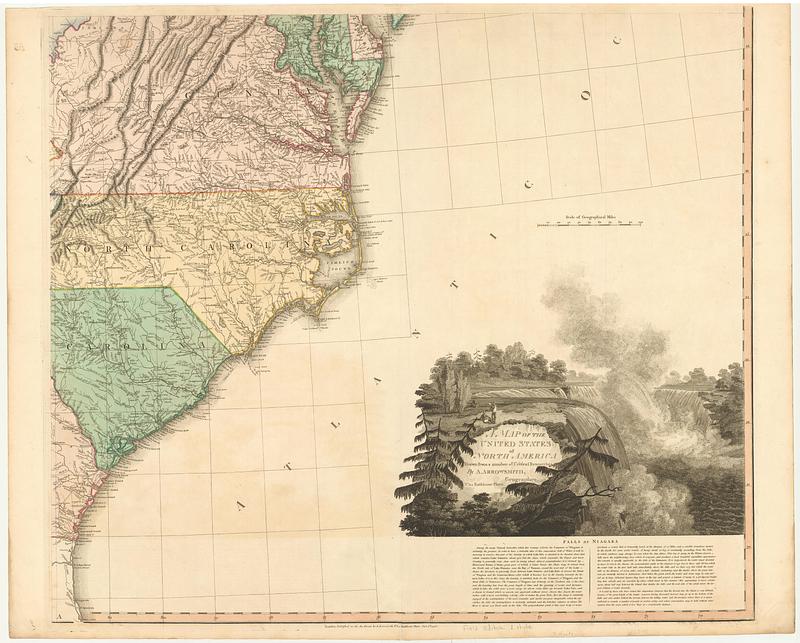 A map of the United States of North America drawn from a number of critical researches