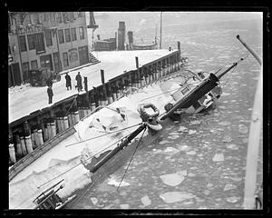 S.S. King Philip sinks