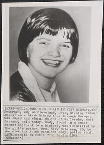 Ohio girl slain in West Germany
