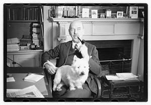William B. Rogers of Sherborn, has show dogs
