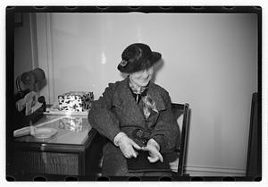 Mrs. Townsend, wife of Townsend old age plan