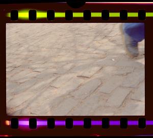 Brick sidewalk, possibly Christopher Columbus Waterfront Park, Boston