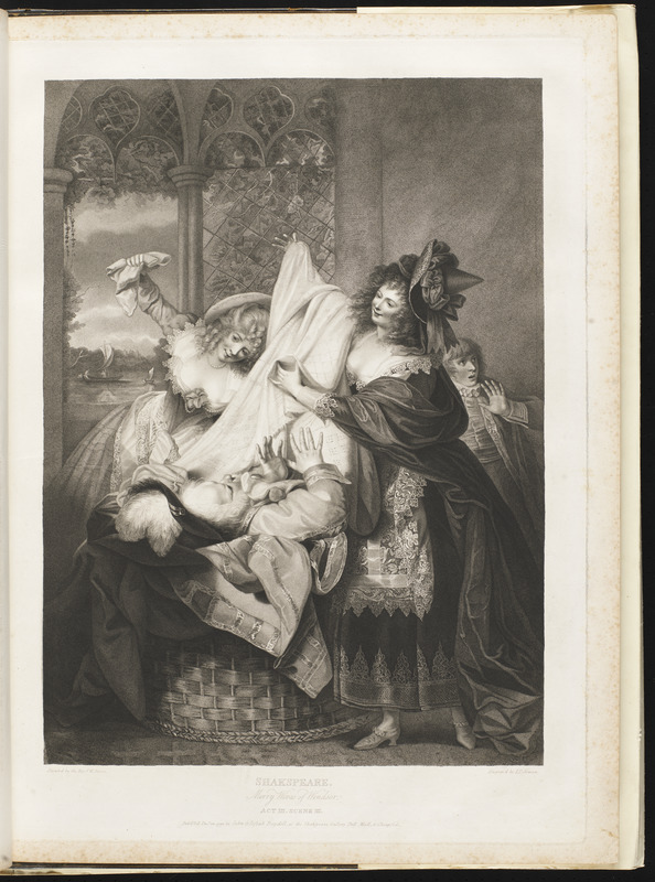 Shakspeare. Merry wives of Windsor, act III, scene III
