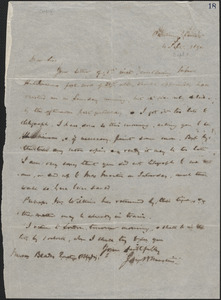 John Biddulph Martin autograph letter signed (copy) to Messrs. [Beaty?], September 4, 1894