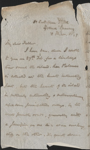 [John Biddulph Martin] autograph letter signed (copy) to [Robert Martin], St. Catherine, Tenerife, March 8,F319 1897
